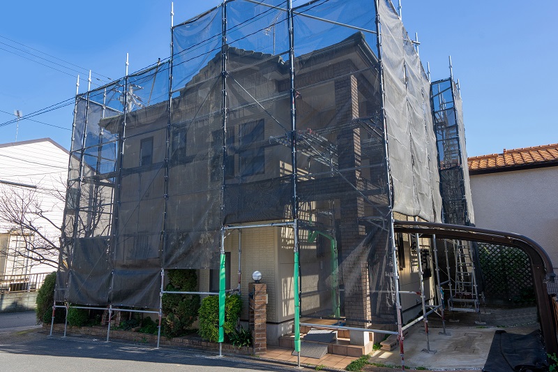 近隣の方々へのご挨拶・仮設工事