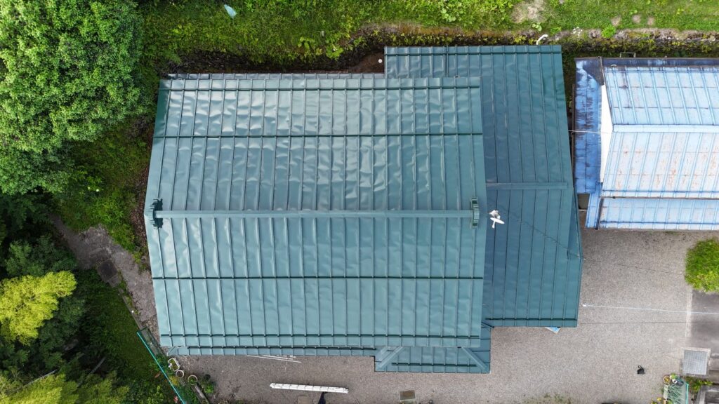 道志村　屋根塗装/軒天塗装　S様邸