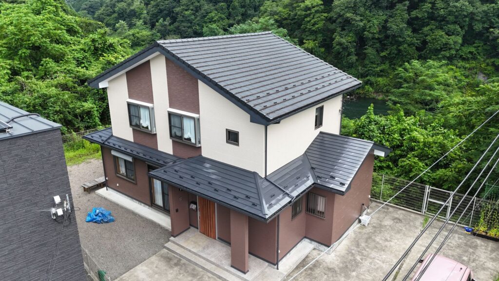 都留市　屋根塗装/外壁塗装　O様邸