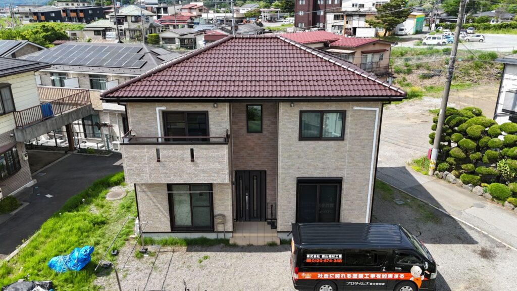 富士河口湖町 外壁塗装/屋根塗装/ベランダ防水 W様邸