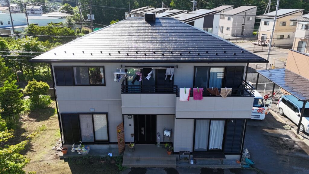忍野村 屋根塗装/外壁塗装 W様邸
